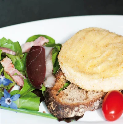 Recette de croustillant de Pérail en salade