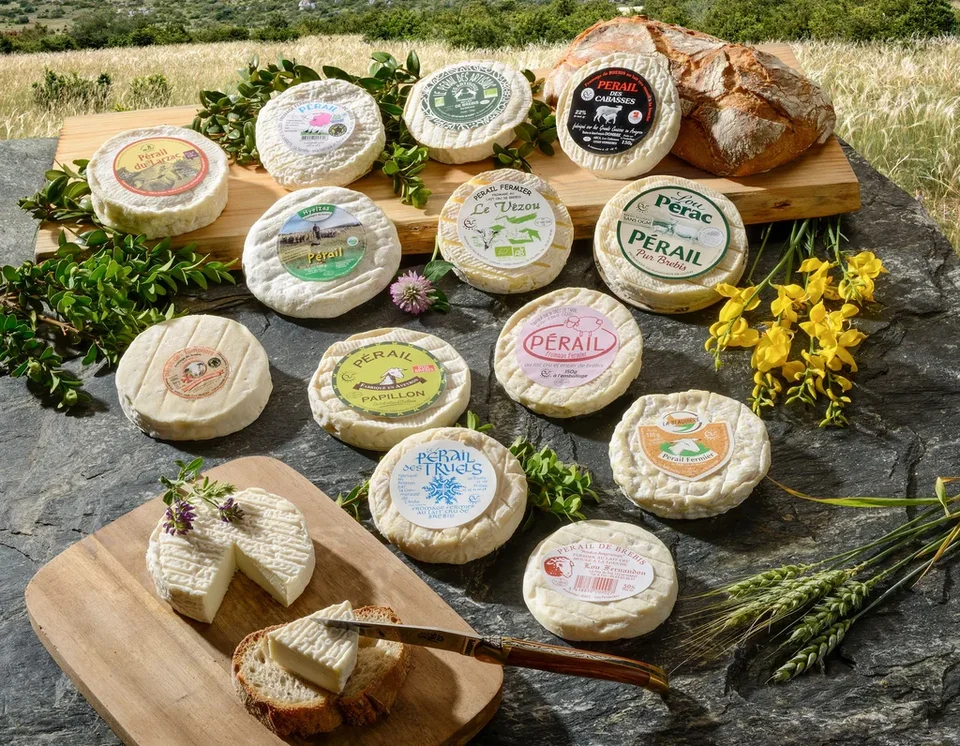 Plateau de fromages Pérail IGP